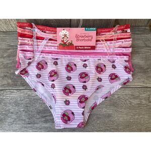 Strawberry Shortcake Junior Bikini Underwear 5 Pack Size XL